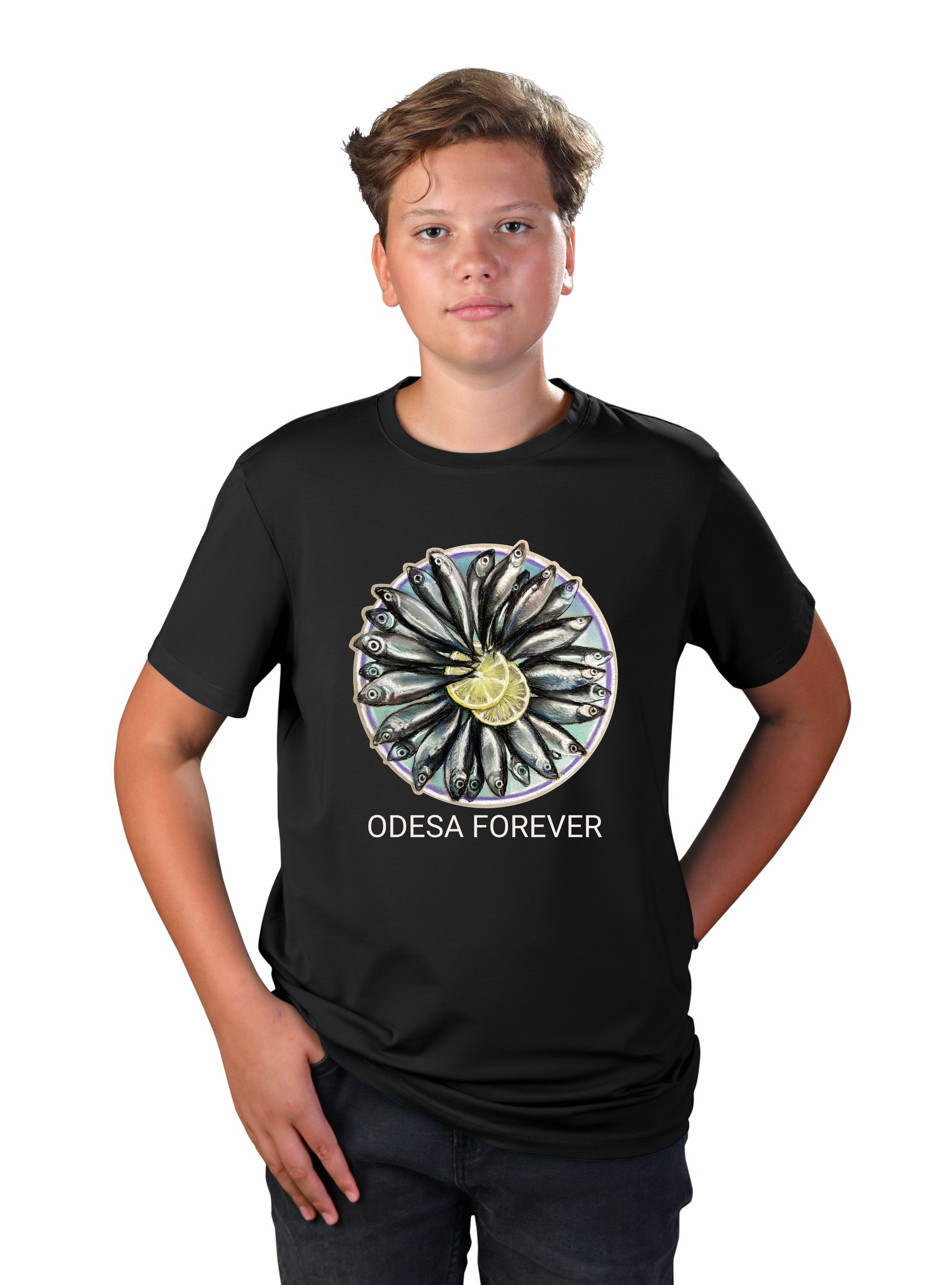 Футболка підліткова для юнака "Odessa forever"
