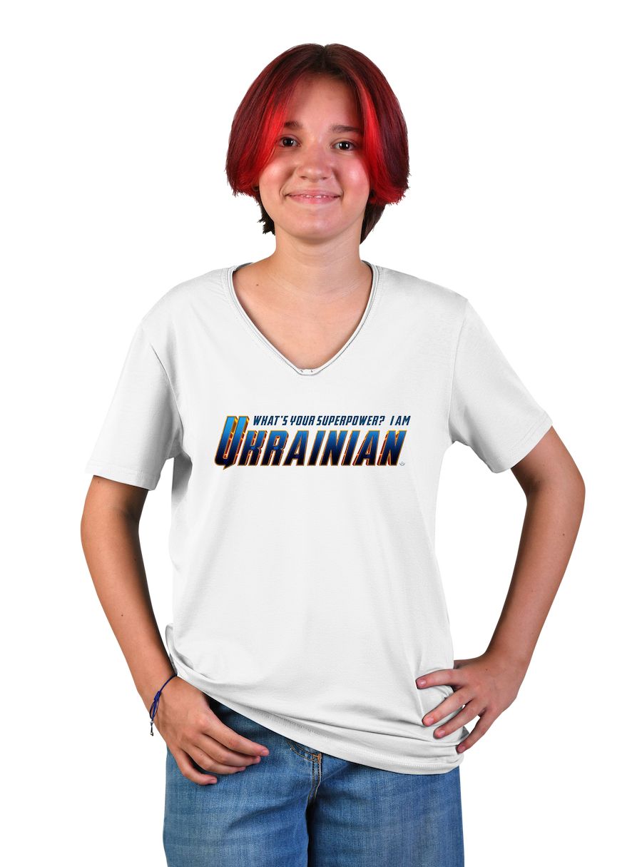 Футболка підліткова для дівчини "I'am Ukrainian"