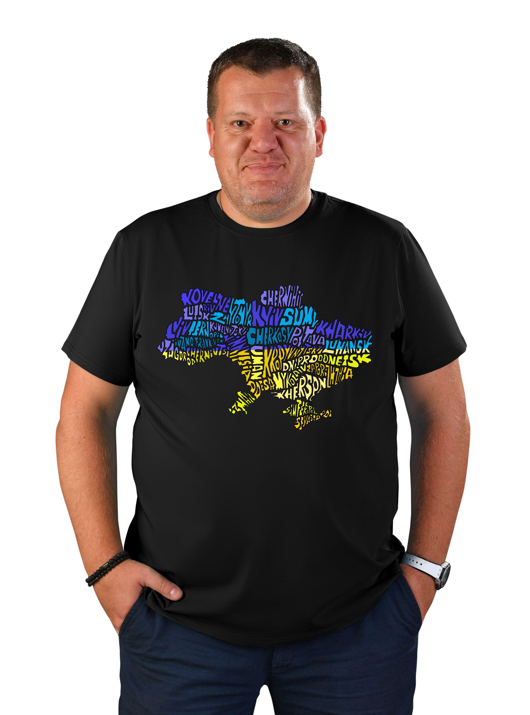 Футболка чоловіча "Ukraine"