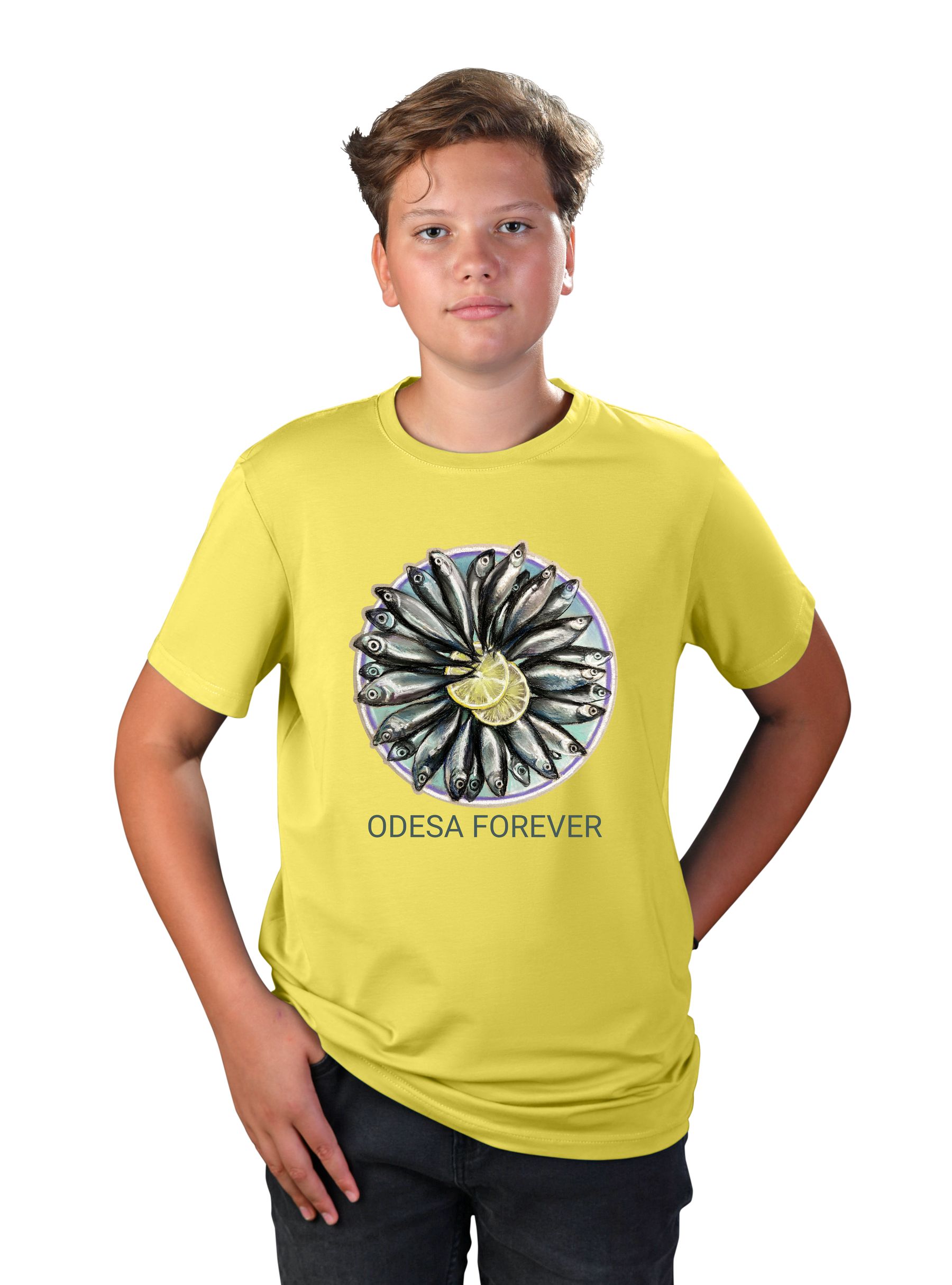 Футболка підліткова для юнака "Odessa forever"