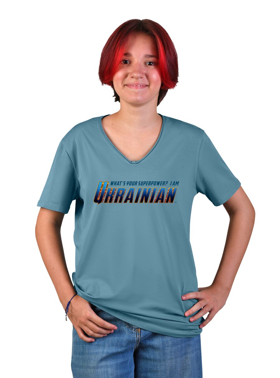 Футболка підліткова для дівчини "I'am Ukrainian"