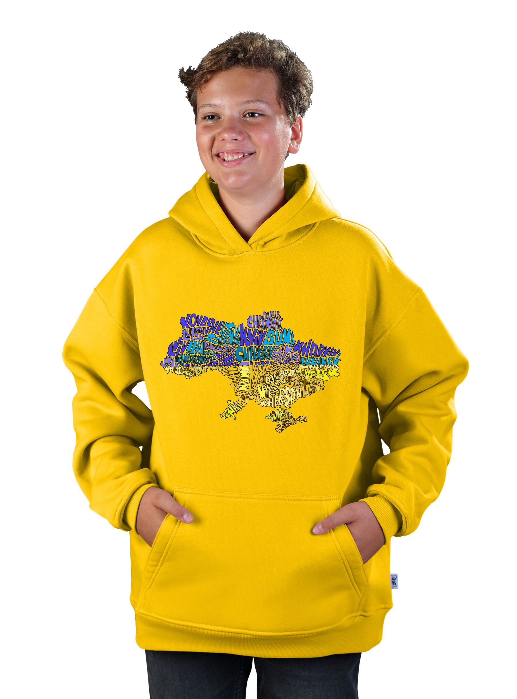 Худи підліткове для юнака "Ukraine"