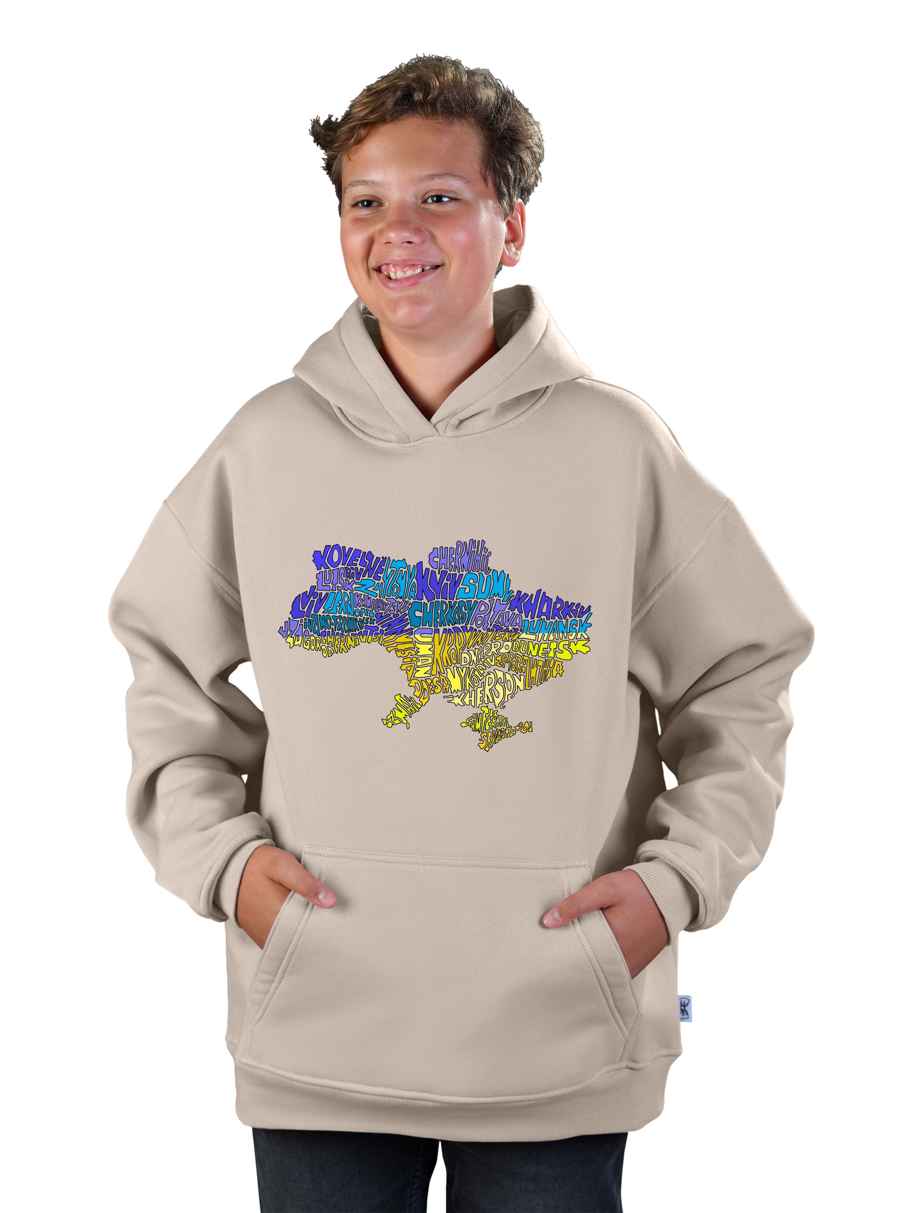 Худи підліткове для юнака "Ukraine"
