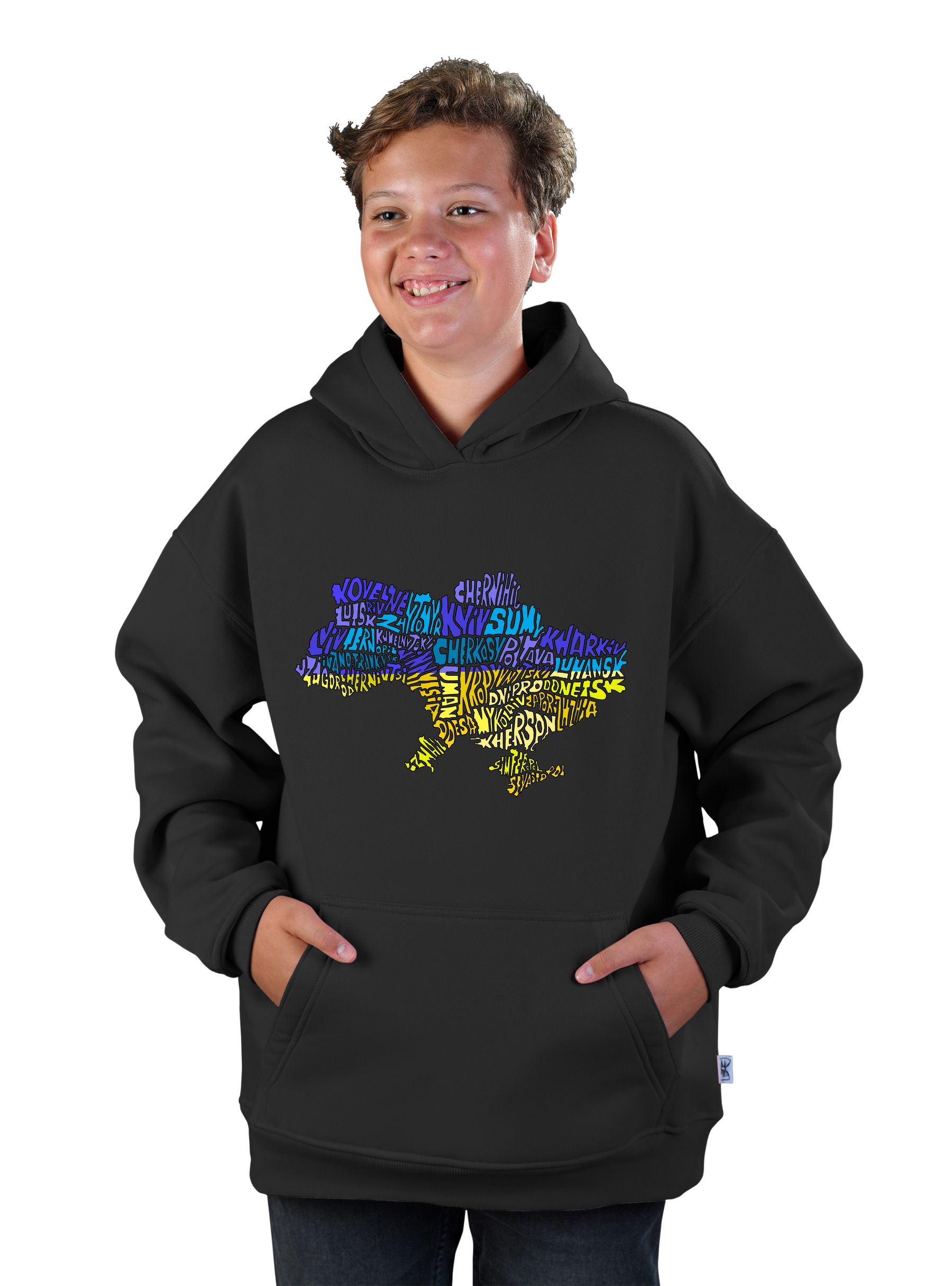 Худи підліткове для юнака "Ukraine"