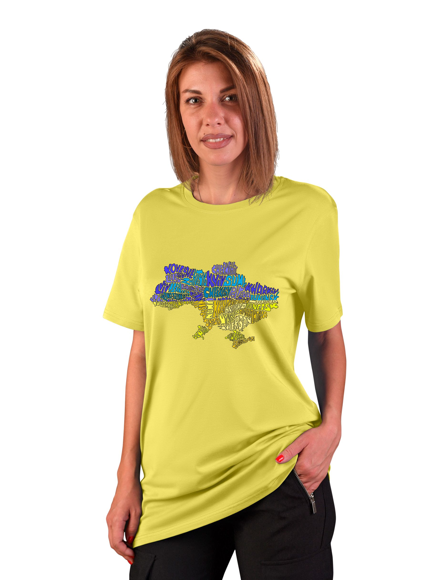 Футболка жіноча "Ukraine""