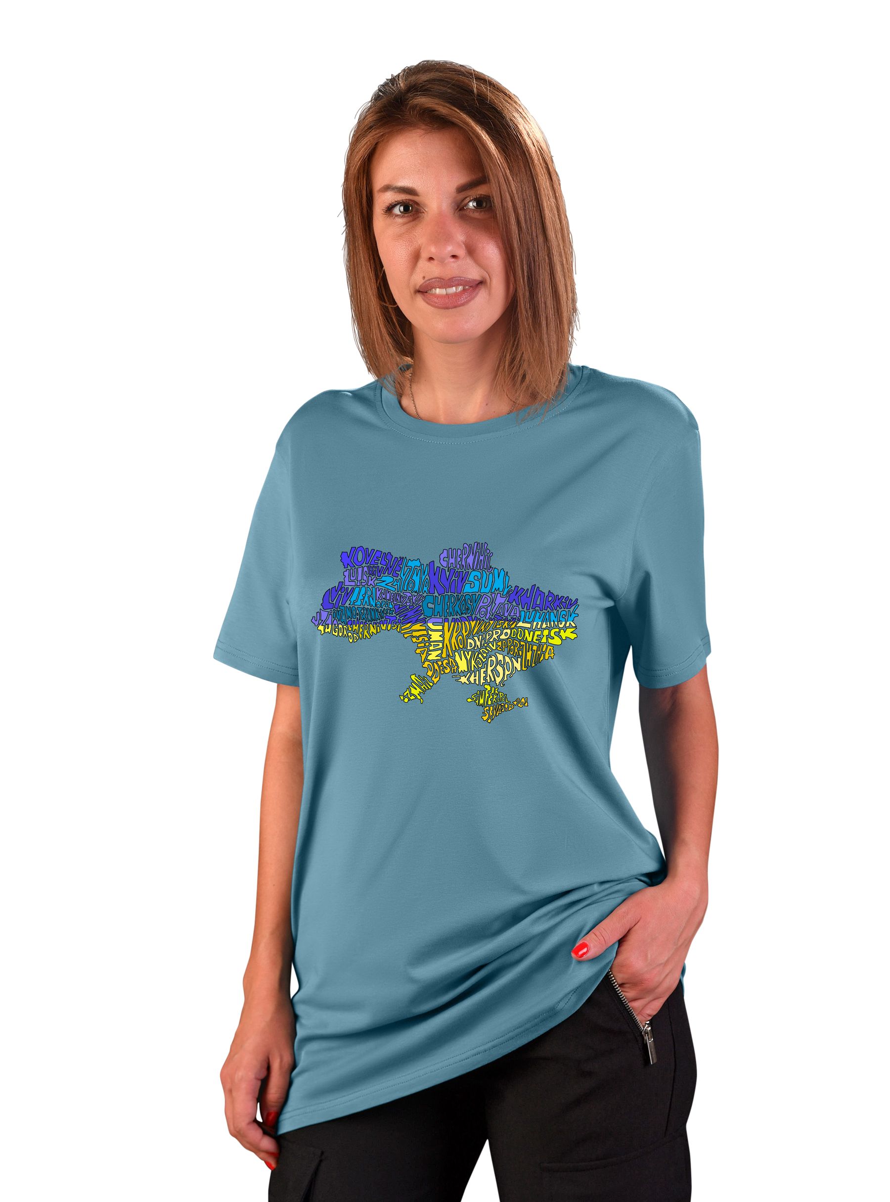 Футболка жіноча "Ukraine""