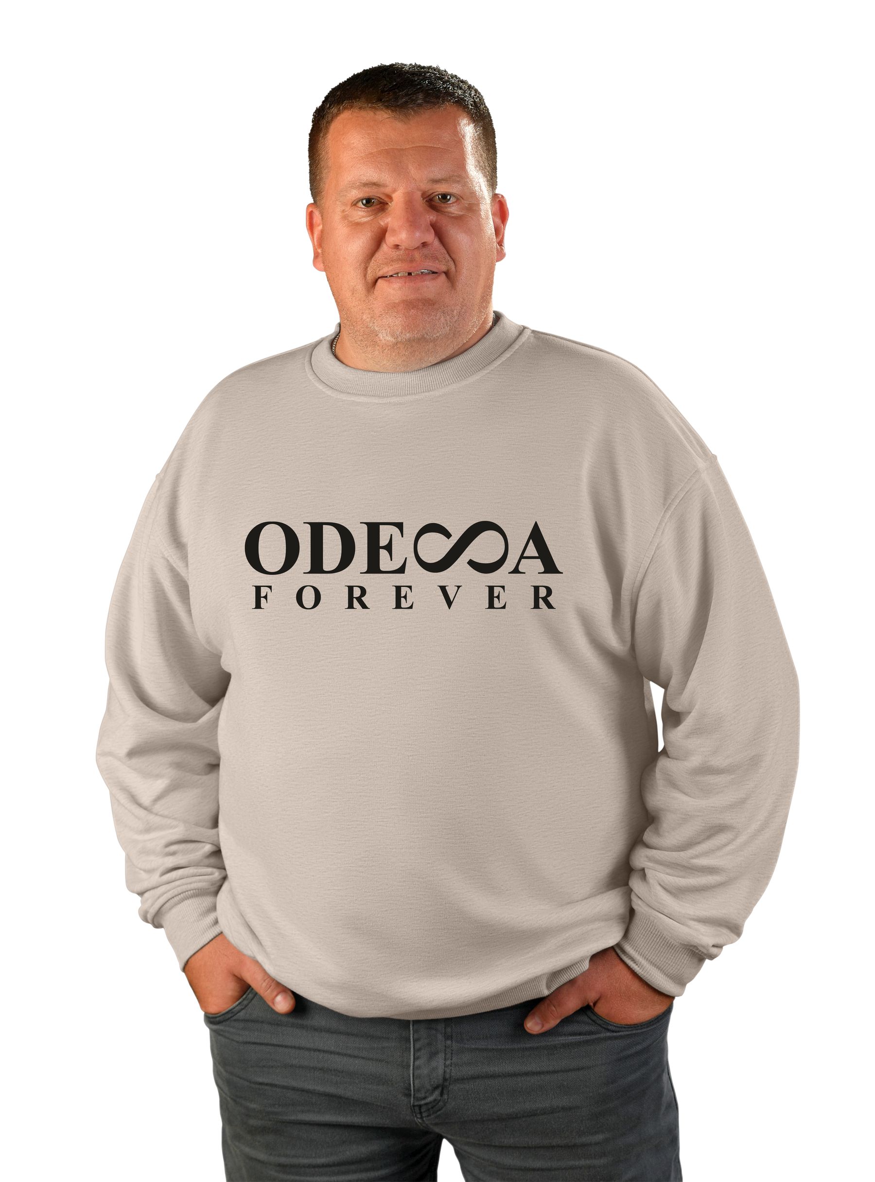 Світшот чоловічий "Ode∞a forever", нескінченність