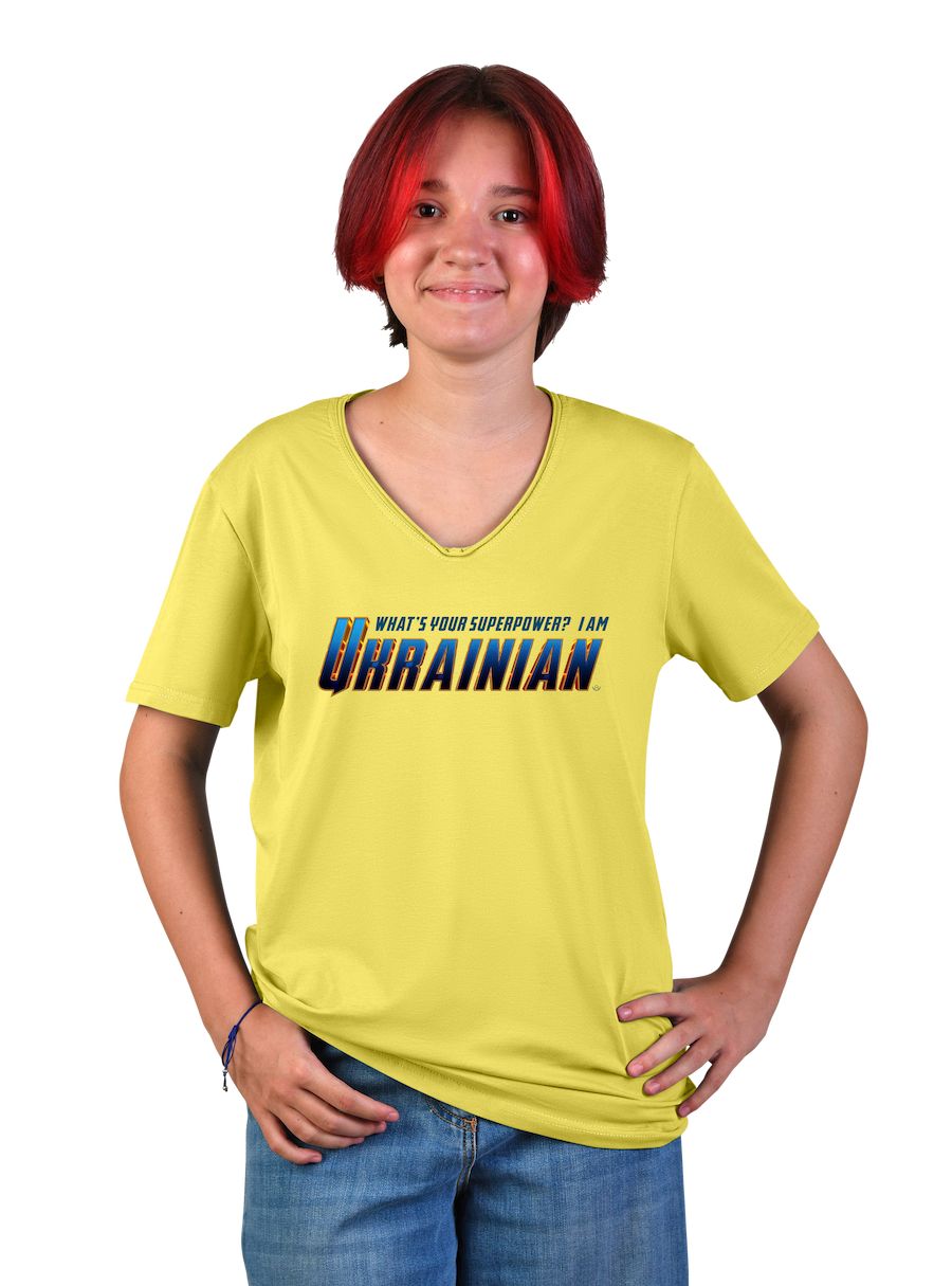 Футболка підліткова для дівчини "I'am Ukrainian"