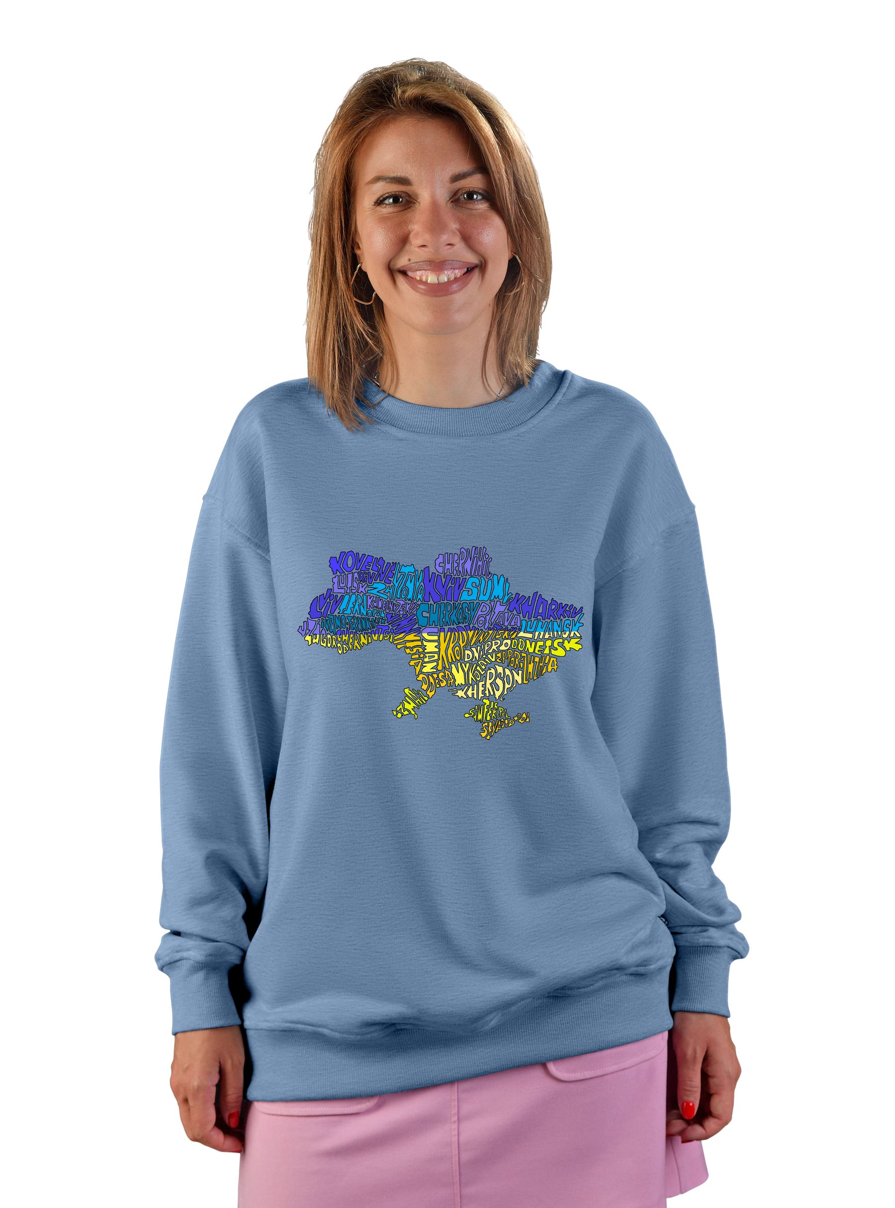 Світшот жіночий "Ukraine"