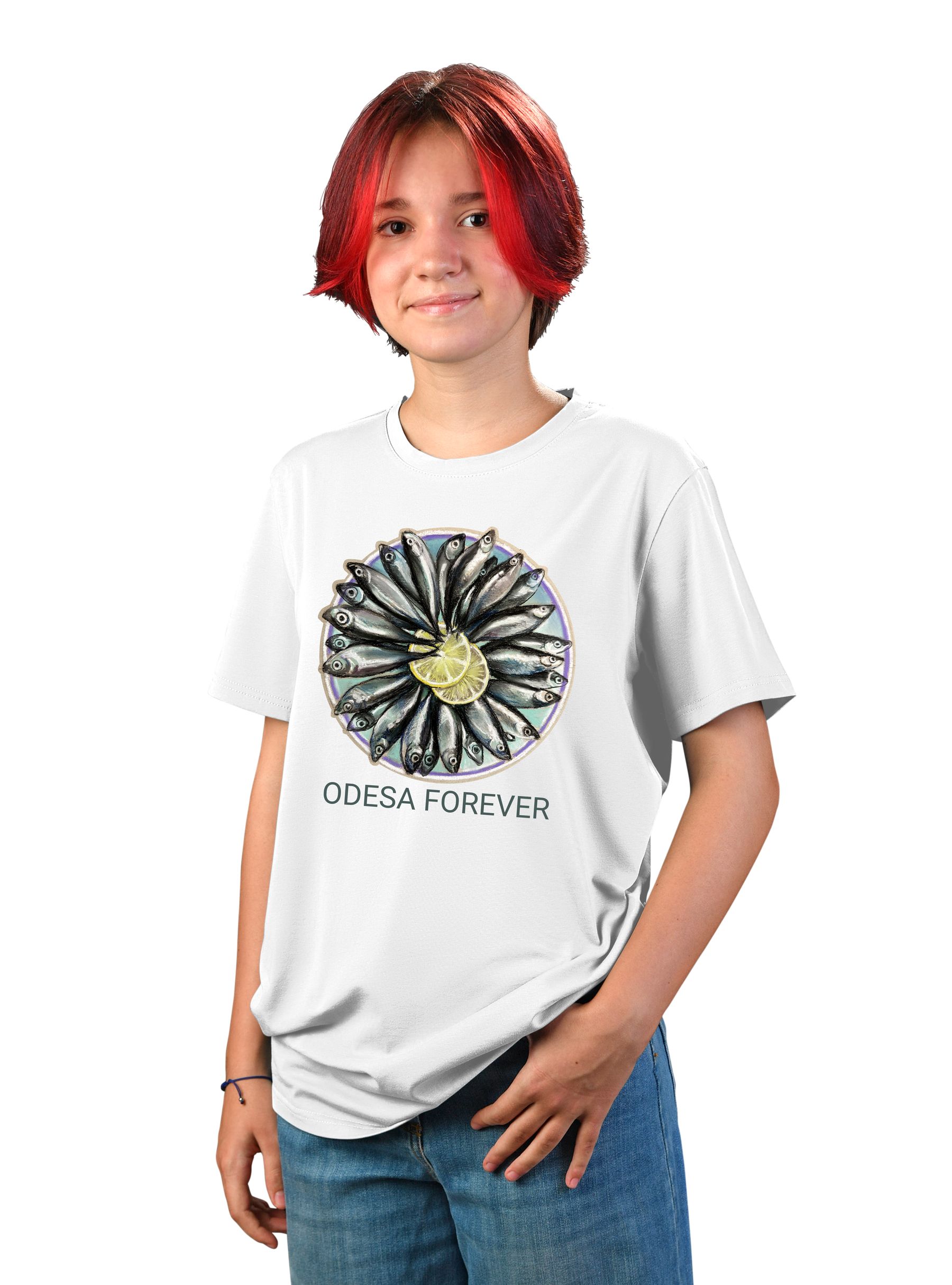 Футболка підліткова для дівчини "Odessa forever"