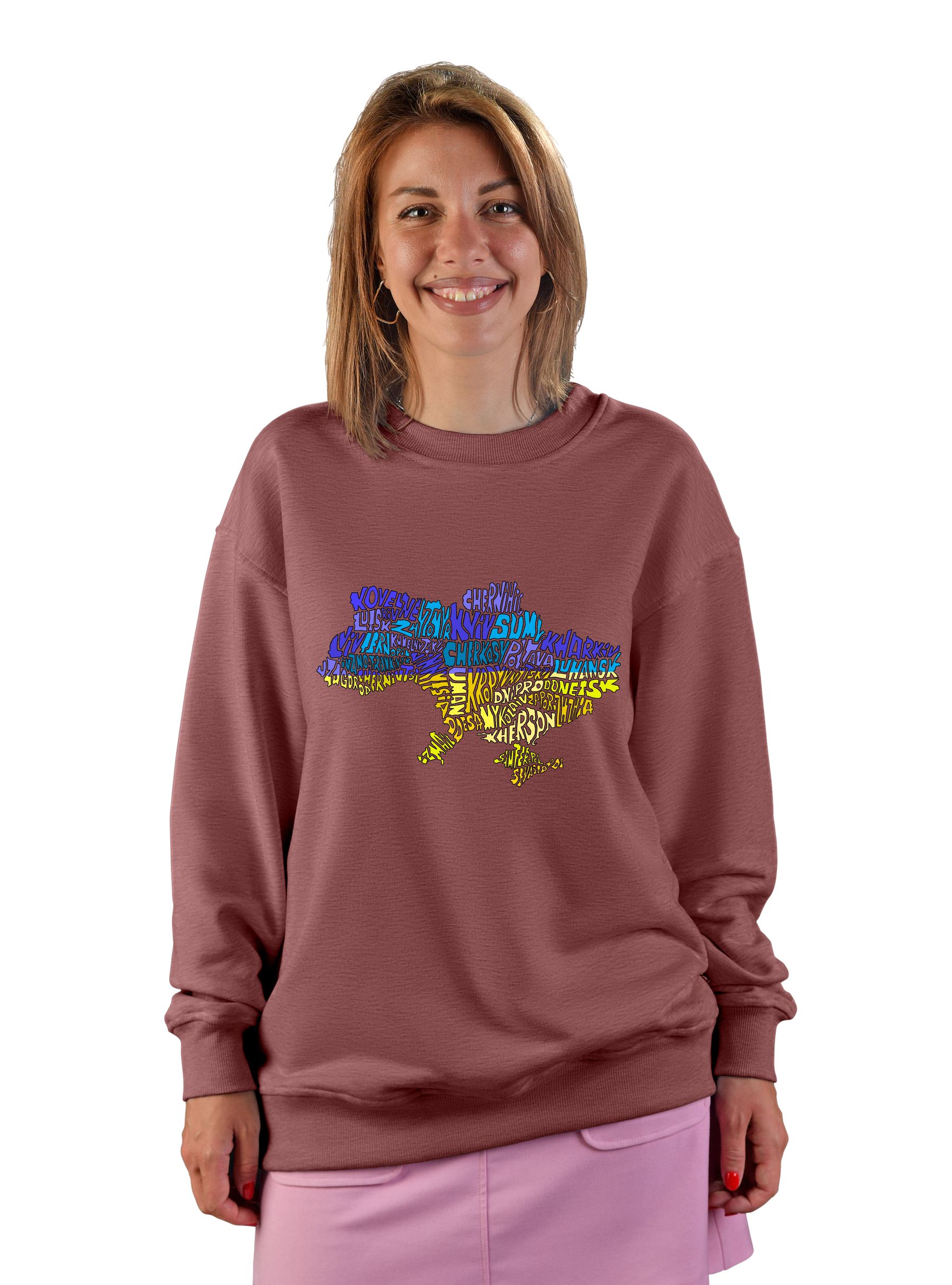 Світшот жіночий "Ukraine"