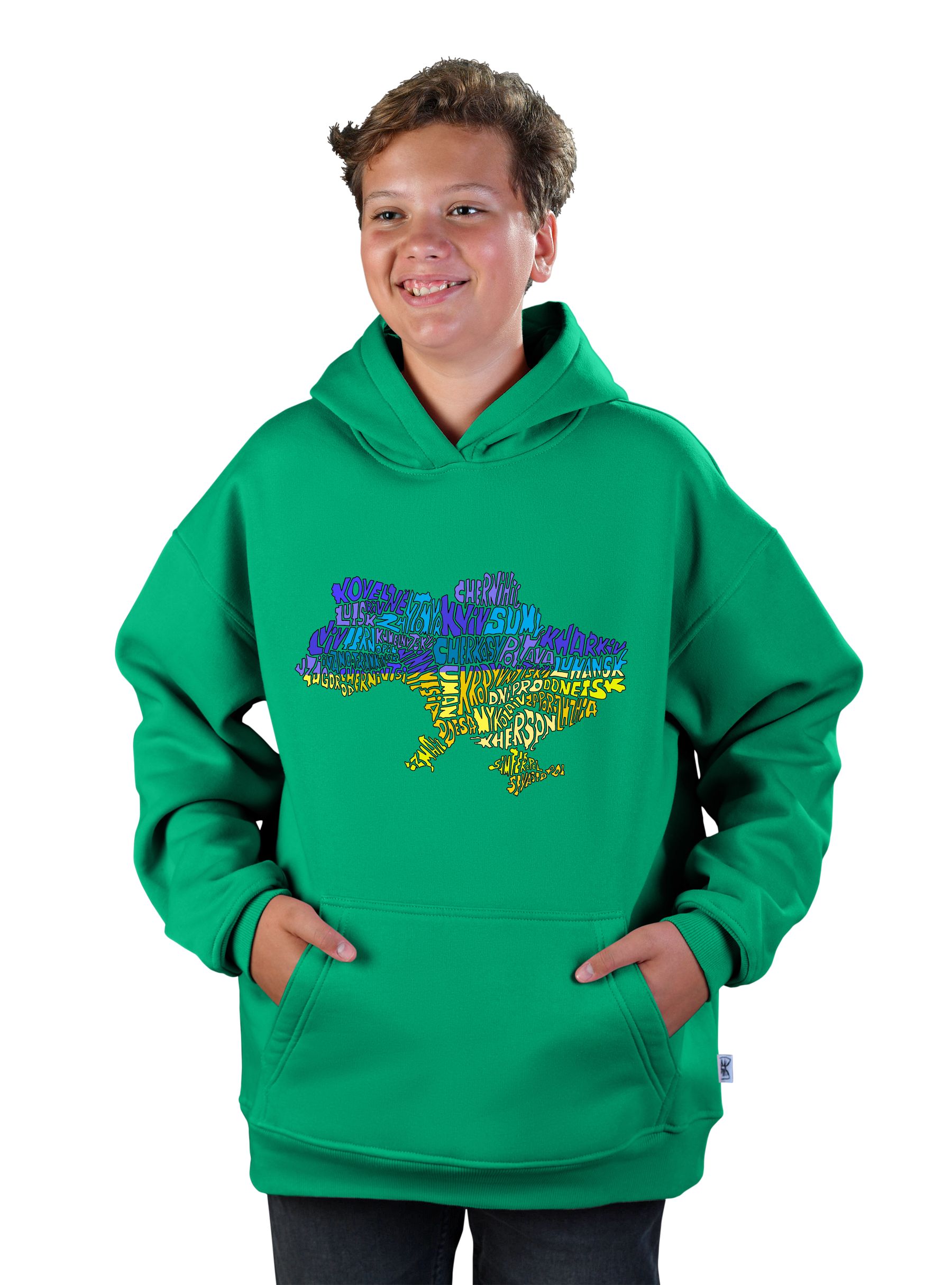 Худи підліткове для юнака "Ukraine"