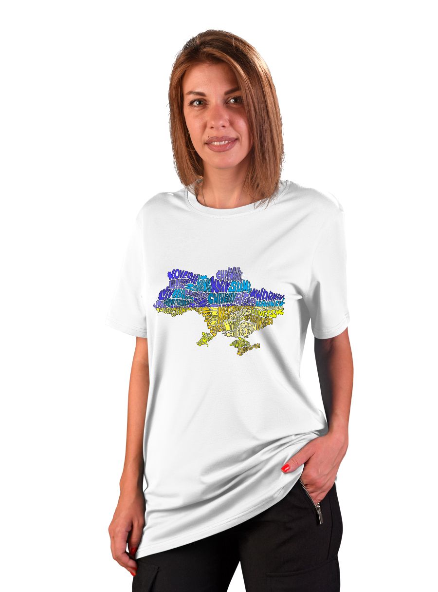Футболка жіноча "Ukraine""