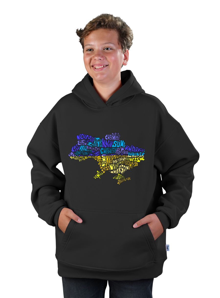 Худи підліткове для юнака "Ukraine"